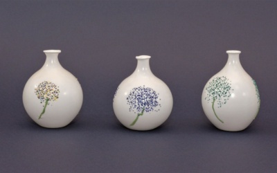 Vase Pusteblume