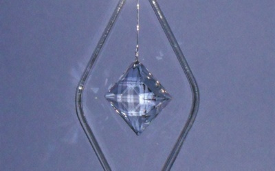 Kristall – Prismen in Glas Tropfen